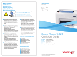 Xerox 6020 instalační příručka