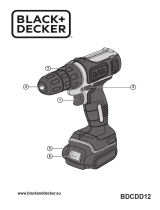 Black & Decker BDCDD12 Uživatelský manuál