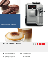 Bosch TES803M9GB/08 Uživatelský manuál