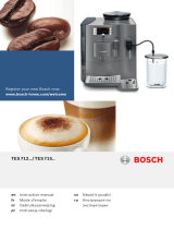 Bosch TES71525RW/03 Uživatelský manuál