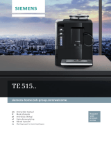 Siemens TE515209RW/05 Uživatelský manuál