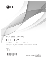 LG 42LB620V Uživatelský manuál