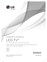 LG 50LB561V Uživatelský manuál