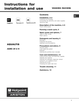 Hotpoint AQ9D 29 U H (EU) /2vwB Uživatelská příručka