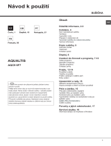 HOTPOINT/ARISTON AQC9 6F7 TM1 (EU) Uživatelská příručka