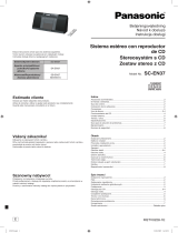 Panasonic SCEN37 Operativní instrukce