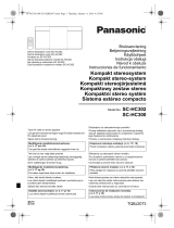 Panasonic SCHC300EG Operativní instrukce
