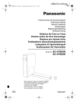 Panasonic SCHTB250EG Operativní instrukce