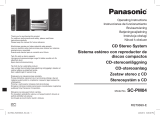 Panasonic SCPM04EC Operativní instrukce