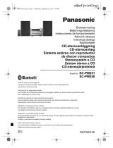 Panasonic SCPM250EC Operativní instrukce