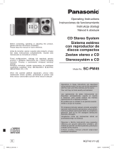 Panasonic SCPM45 Uživatelský manuál