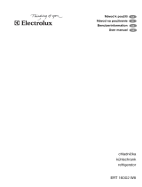 Electrolux ERT16002W8 Uživatelský manuál