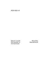 Aeg-Electrolux AG91850-4I Uživatelský manuál