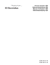 Electrolux ECM38131W Uživatelský manuál