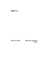 Aeg-Electrolux E9971-5-M Uživatelský manuál