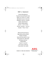 Aeg-Electrolux KM400 Uživatelský manuál