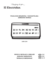 Electrolux ECM2254 Uživatelský manuál