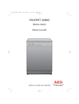 Aeg-Electrolux F50863 Uživatelský manuál