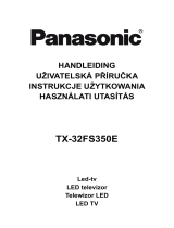 Panasonic TX32FS350E Operativní instrukce