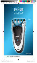 Braun Cruzer3 Uživatelský manuál