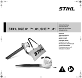 STIHL BGE 61, 71, 81, SHE 71, 81 Návod k obsluze