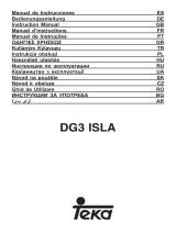 Teka DG3 ISLA 985 Uživatelský manuál