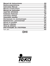 Teka DHI 90 Uživatelský manuál