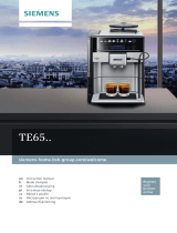 Siemens EQ.6 plus s400 (TE654319RW) Uživatelský manuál
