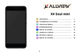 Allview X4 Soul Mini 2GB Uživatelský manuál