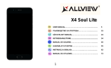 Allview X4 Soul Lite 3GB Uživatelský manuál
