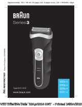 Braun 360s-4, 330s-4, 320s-4, 320r-4, Series 3 Uživatelský manuál