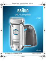 Braun 8995, 360°Complete Uživatelský manuál
