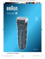Braun 560, 550, Series 5 Uživatelský manuál