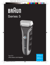 Braun 570s-4, 530s-4, Series 5 Uživatelský manuál