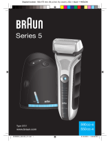 Braun 590cc-4, 550cc-4, Series 5 Uživatelský manuál