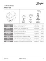 Danfoss AMV 150, AMV 150 AS Operativní instrukce