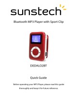 Sunstech Dedalo II BT Operativní instrukce