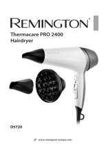 Remington Thermacare PRO 2400 D5720 Uživatelský manuál