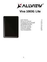 Allview Viva 1003G Lite Uživatelský manuál