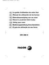 Fagor HM-480X USING Návod k obsluze