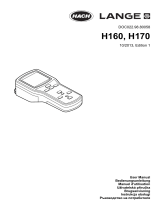 Hach H160 Uživatelský manuál