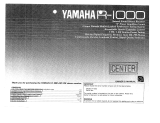 Yamaha R-1000 Návod k obsluze