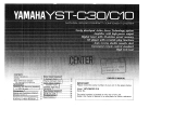 Yamaha YST-C10 Návod k obsluze