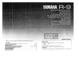 Yamaha R-9 Návod k obsluze