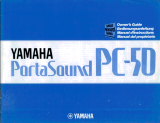 Yamaha PC-50 Návod k obsluze