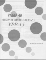 Yamaha YPP-15 Návod k obsluze
