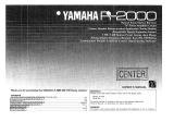 Yamaha R-2000 Návod k obsluze