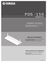 Yamaha PDS-150 Návod k obsluze