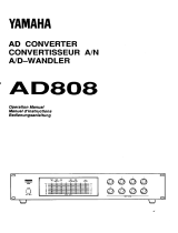 Yamaha AD808 Návod k obsluze