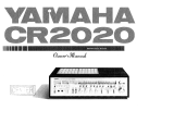 Yamaha CR-2020 Návod k obsluze